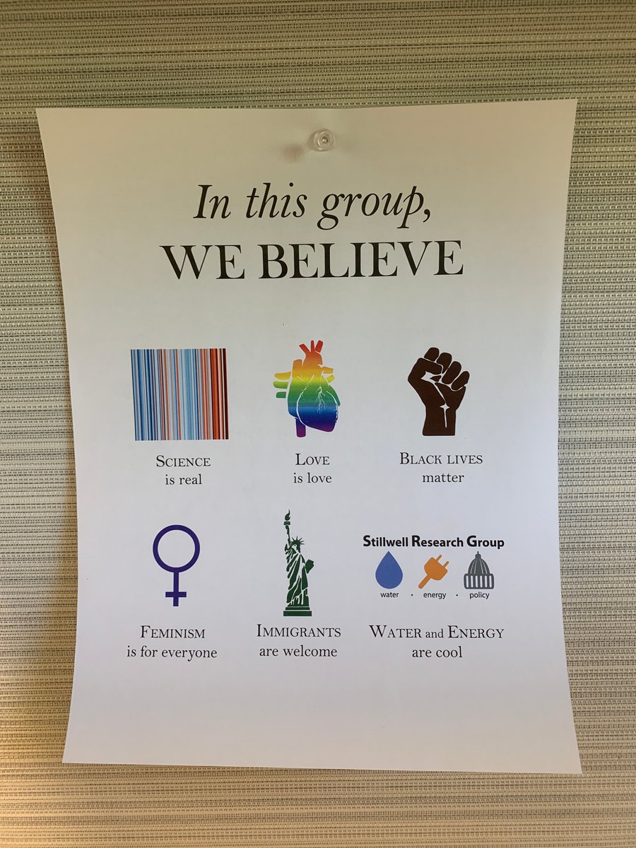 AStillwellPhD's tweet image. New sign for my office as customized version of this great idea by @SammyKatta. You can download here to customize your own: sammykatta.com/diversity.