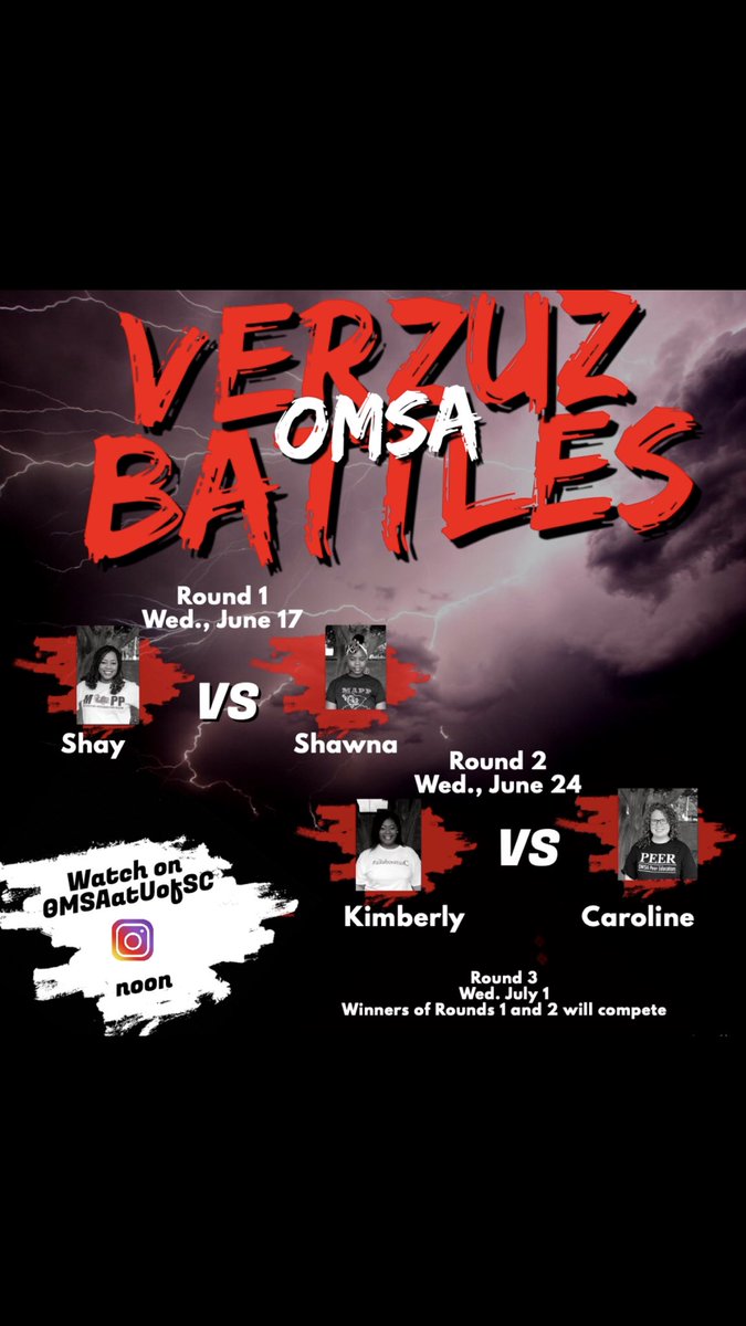 The OMSA Staff is going hit for hit this summer with their playlist. Who playlist are you rocking with? Tune in Wednesday June 17, June 24, and July 1 at noon on our Instagram to see who has the hottest playlist!!! WE LIT!