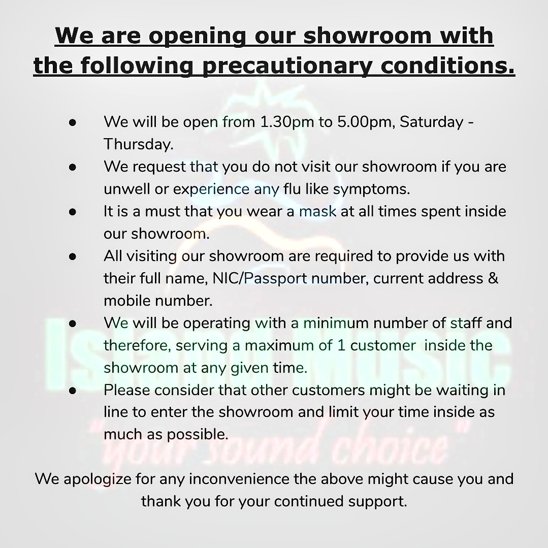islmusic's tweet photo. We are opening our showroom.
(Please share) https://t.co/fXXWh06cRb