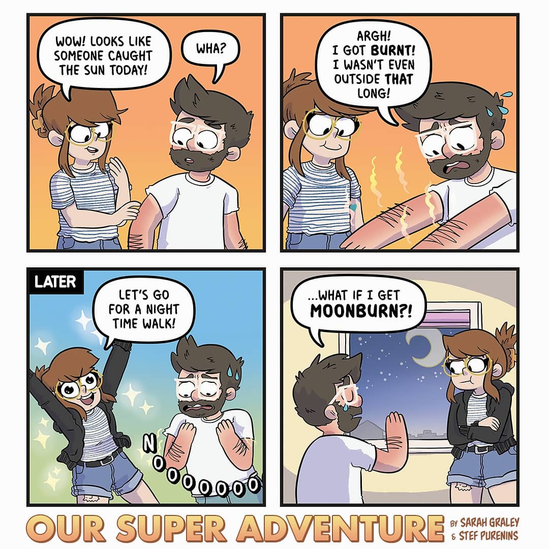 oursupercomic's tweet photo. Sun and Moon (June 15th 2020)

📚 https://t.co/YHoF0xoZzA
💸 https://t.co/h4DhlzkSzd
🍩 https://t.co/MBsn1VvlP4

#comics #oursuperadventure https://t.co/kP4Clgcwln