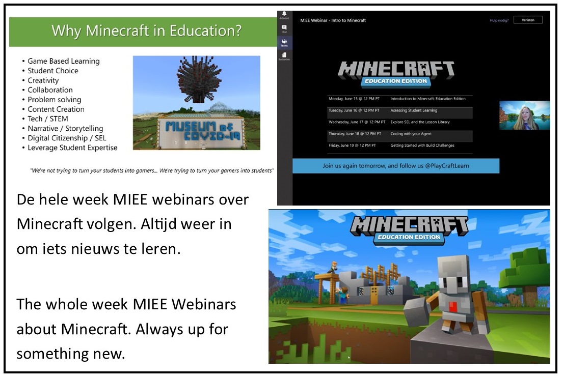 Altijd in voor iets nieuws. <a href="/PlayCraftLearn/">Minecraft Education</a> #MinecraftEdu