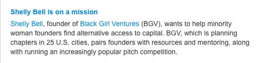 InPathDetroit's tweet photo. We love to see this type of leadership! @BGirlVentures @iamshellybell @crunchbase #yougogirl #Entrepreneur #WomanOnTop @dappdetroit #dappdetroit #inpathdetroit #impact https://t.co/k3GMmaQuvy