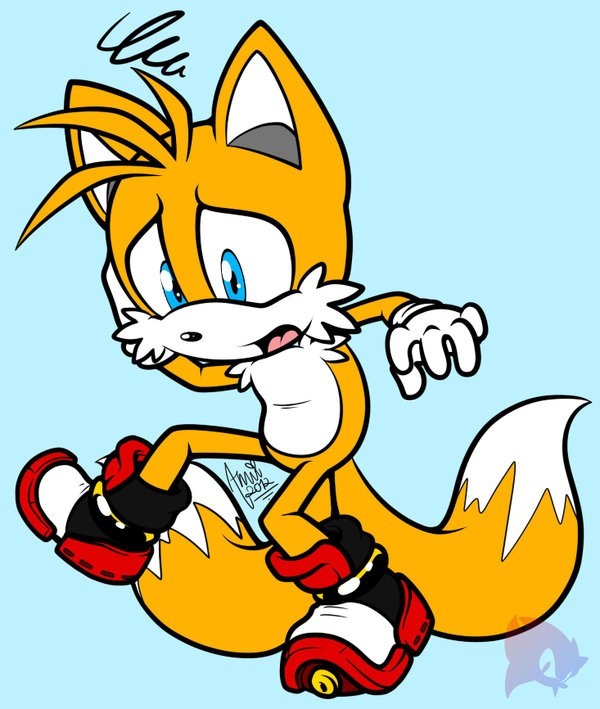 Kunle Sanders on X: Tails Prower wearing Shadow the Hedgehog's shoes (from  Sonic the Hedgehog series)  / X