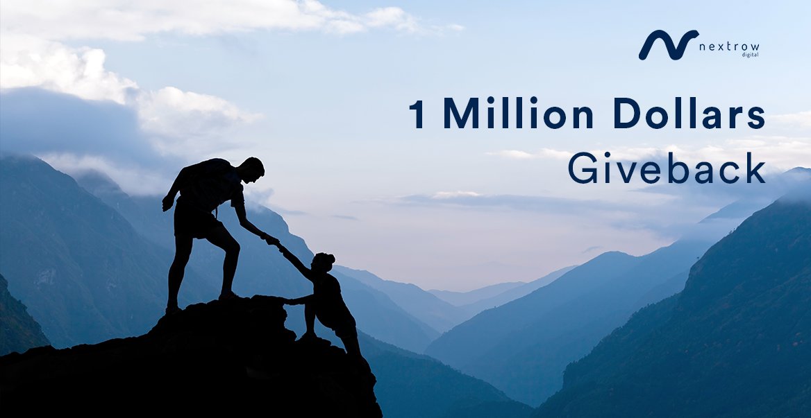 nextrowdigital's tweet photo. The current COVID-19 situation impacted us all. We are giving back upwards of One Million Dollars in services to help clients navigate thru these difficult times. More about our COVID-19 giveback program👇
https://t.co/OxIls4K1DY
#giveback #COVID19  #onemilliondollarsgiveback https://t.co/wSlVvutx2P