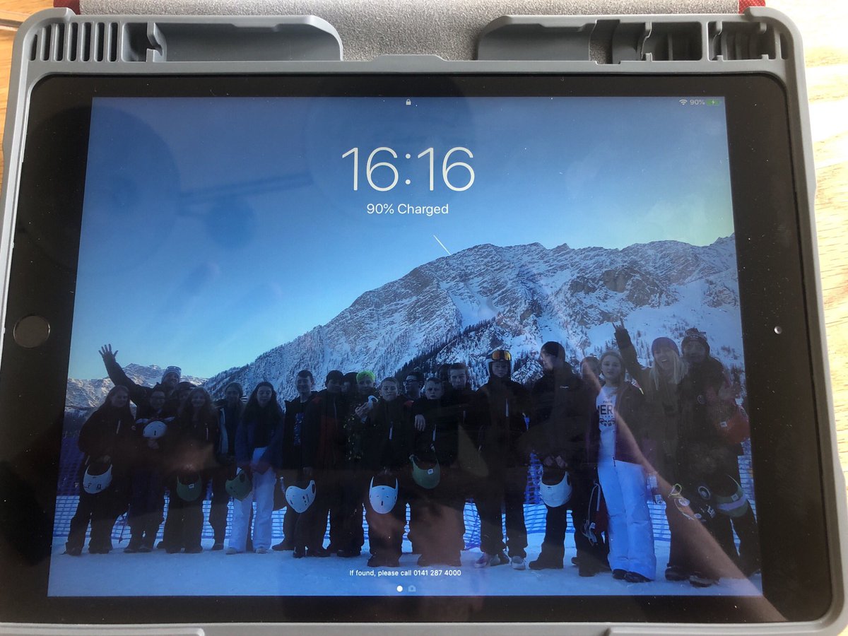 KPSSBusComp's tweet image. New iPad today from @GCCSecLearning Easy choice for my background @KpssSnow