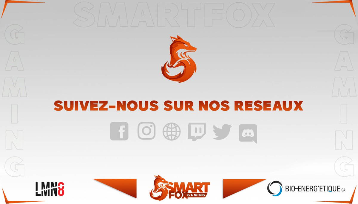 SmartFoxGaming's tweet image. Rejoignez-nous sur nos réseaux sociaux ! 🦊

🗣️Discord :  discord.com/invite/NEbT6bP
📷Insta : instagram.com/smartfoxgaming/
📽️Twitch : twitch.tv/smartfox_gaming
🐦Twitter : 
🖥️SiteWeb : smartfoxgaming.ch
👥Facebook : facebook.com/smartfoxgaming/

#SFGWIN