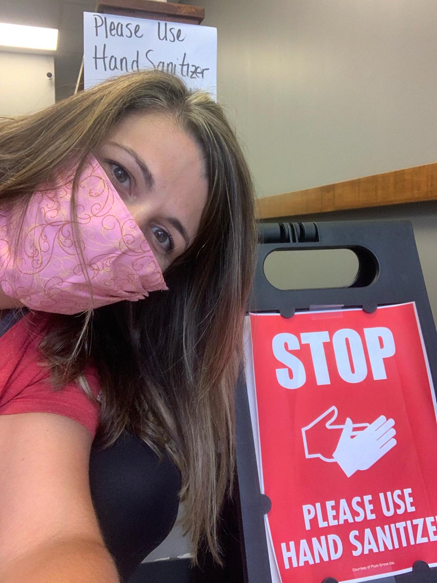 KCHealth1's tweet photo. Kristen Downey, co-owner of @cryofixwv, keeps customers safe with masks, frequent disinfecting, and encouraging folks to use hand sanitizer. They have single-use items for customers; equipment that isn’t one-time use is sanitized after each client. https://t.co/ps8zqSDrlt
