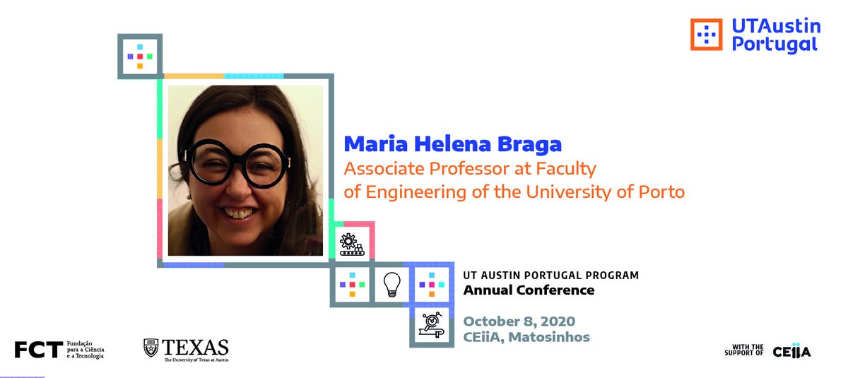 UTPortugal's tweet photo. The wait is over! 🙌 Maria Helena Braga (@feup_porto) will be one of our Keynote Speakers at the UT Austin Portugal Program’s 2020 Annual Conference! #AnnualConference #ComingSoon #Innovation #Academy #Industry #UTAPT https://t.co/REiNxTKALG