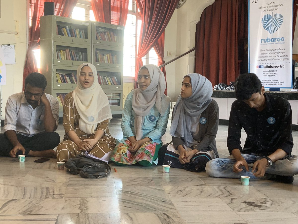Andrew007Uk's tweet photo. And this is so important to harmony, happiness and that word cohesion for which Hyderabad can be proud of.

Learn to love, learn to listen, learn the power of dialogue.

The class of 2019 are an inspiration just like 2018 and 2017s ❤️ https://t.co/CtFL10cfvC