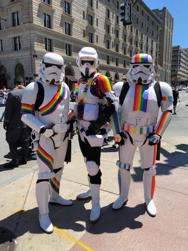 In celebration of Pride month, we asked our members to send in pictures celebrating in costume. We will be posting more throughout the month! Happy Pride Month!!! 🏳️‍🌈

Thank you TK-38046 and TK-31415 for the submission!

#501neg #501stlegion #PrideMonth