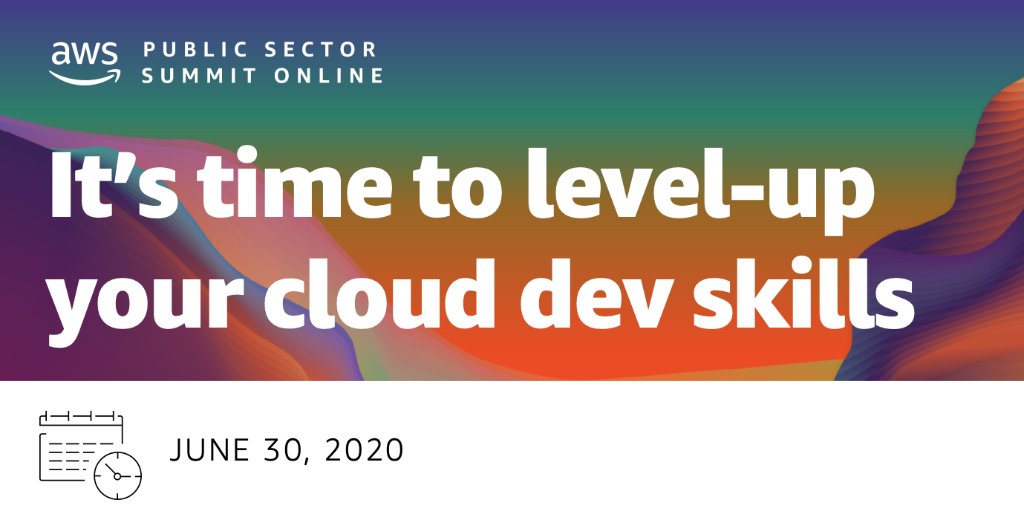 The opportunity to increase your cloud development skills is coming! Participate in hands-on labs, solution demos, communities, AWS DeepRacer &amp; tech sessions. #AWSPSSummit go.aws/37yTngk