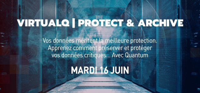 QuantumFR's tweet photo. J-1: Il  est encore temps de vous inscrire au VirtualQ de Quantum et assister à la session sur la v10  de @Veeam_Fr https://t.co/Aqhrygdkpm https://t.co/jzy0my2e3G
