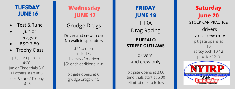 Lancaster Speedway & Dragway @ NYIRP (@lancasterspdwy) on Twitter photo 