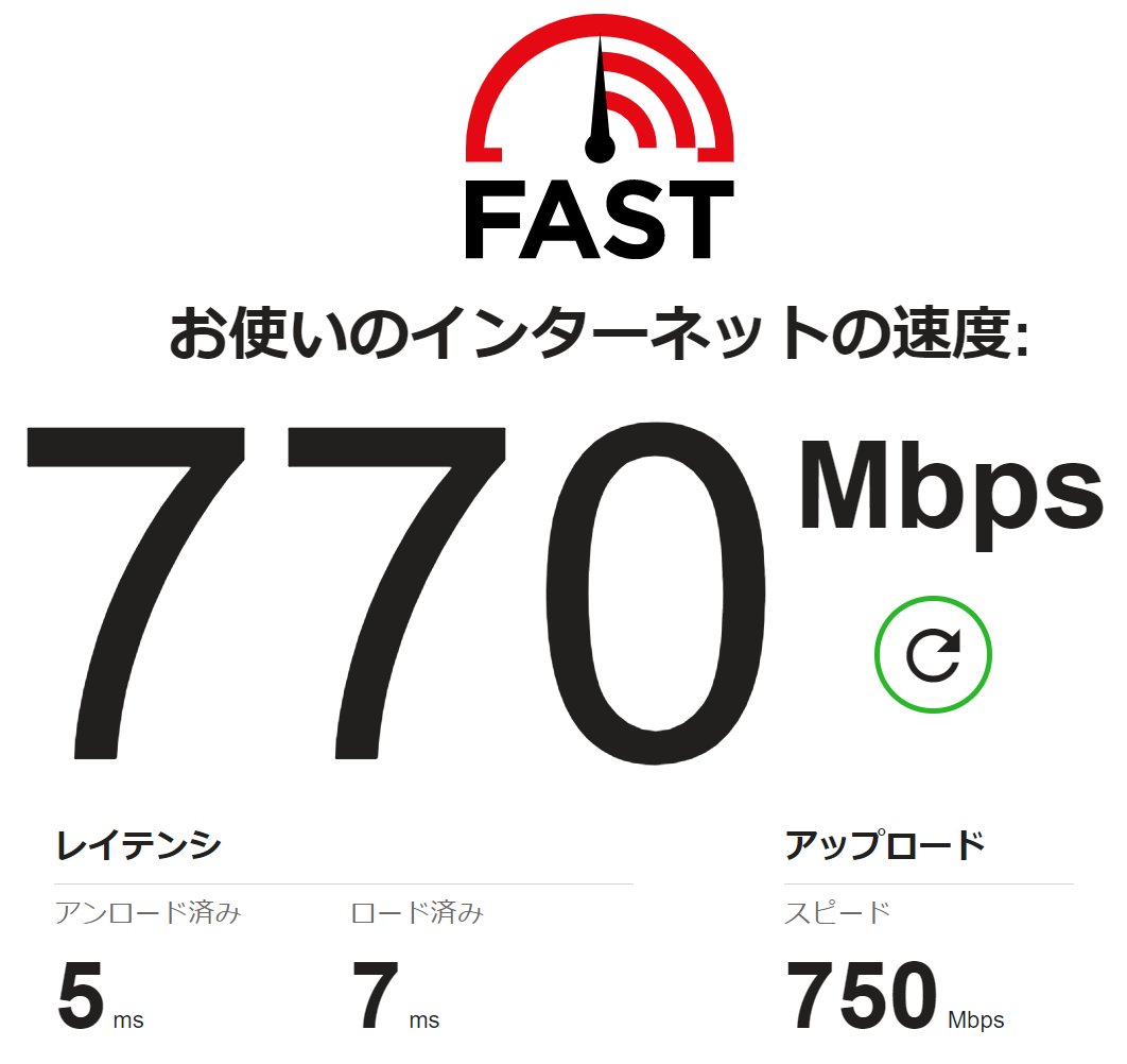 tairyuuuu's tweet photo. IPアドレス周辺に違和感があるけれども,今世紀最大に爆速
#fiberbit https://t.co/5fB66WwsCw