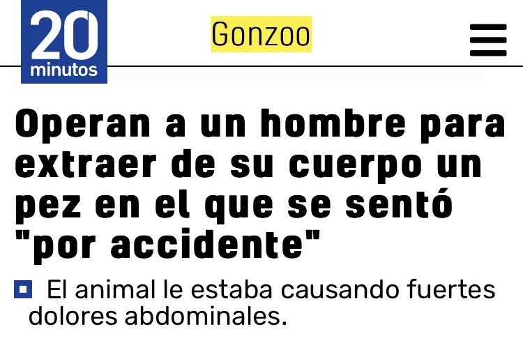 Quien no se haya sentado sobre un pez accidentalmente que tire la primera piedra.