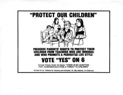Of course, this isn't the only struggle where these kinds of images and arguments have been used to undermine liberation. It's not my place to share racist imagery, but here's some anti-gay propaganda. 'Boys Beware' is a 1955 educational film that shows gay men as predators. 14/