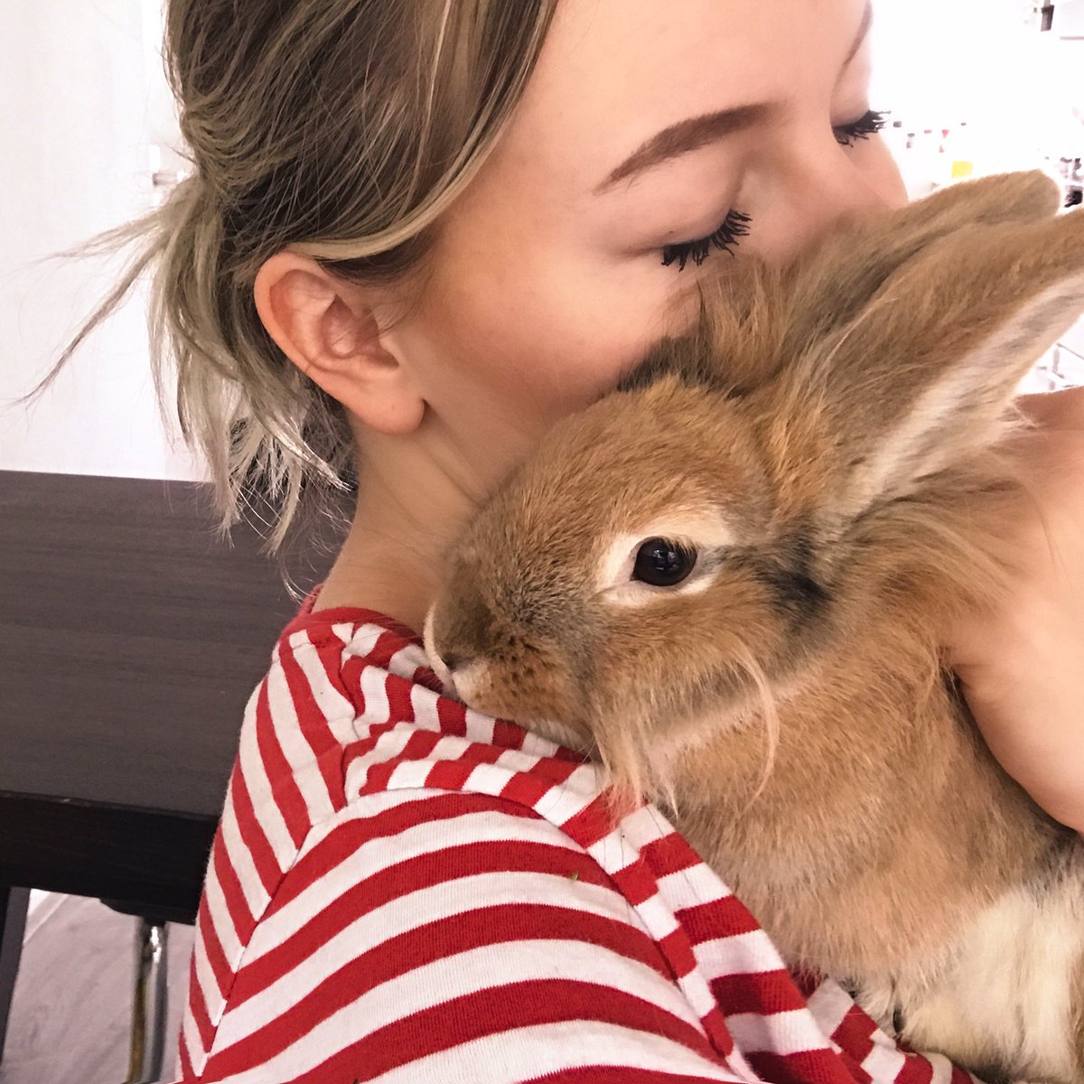 Een beetje gek idee, huisdieren. Het zijn (kleine) wezentjes die in je huis leven. Je kan niet met elkaar praten, maar toch hebben ze een heel belangrijk plekje in je hart. 

Blij dat ik elke dag met dit wezentje mag knuffelen. 🥰