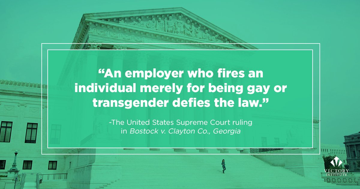 VictoryInst's tweet photo. Today, the US Supreme Court reaffirmed what we’ve always known: LGBTQ people have the right to live dignified lives free from discrimination. https://t.co/zCggz6gjpU