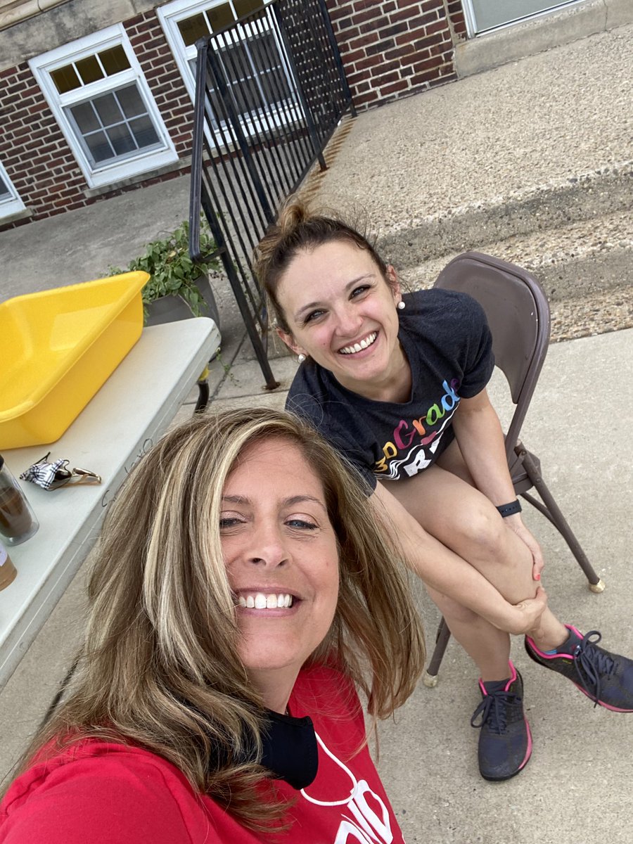 I could sit and talk with this one for hours, and today, we got to!!! You’re the best co-teacher a girl could ask for!! Happy Summer my friend!!😎☀️❤️<a href="/FTSD_Meenan/">Kim Meenan</a>