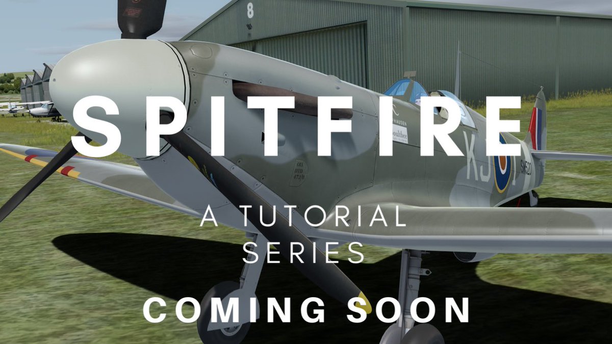 Dreamsofwings1's tweet photo. TRAILER - NEW Series coming soon
Watch here —> https://t.co/wv6zQBBlGG
Featuring the #a2asimulations Accu-sim #Spitfire and #OrbxSystems EGHR #Goodwood
Features new cinematic cameras in #Parallel42LLC ‘s excellent #Chaseplane
#flying #flightsimulator #pilot #learningtofly #avgeek https://t.co/67aiZkHwYc