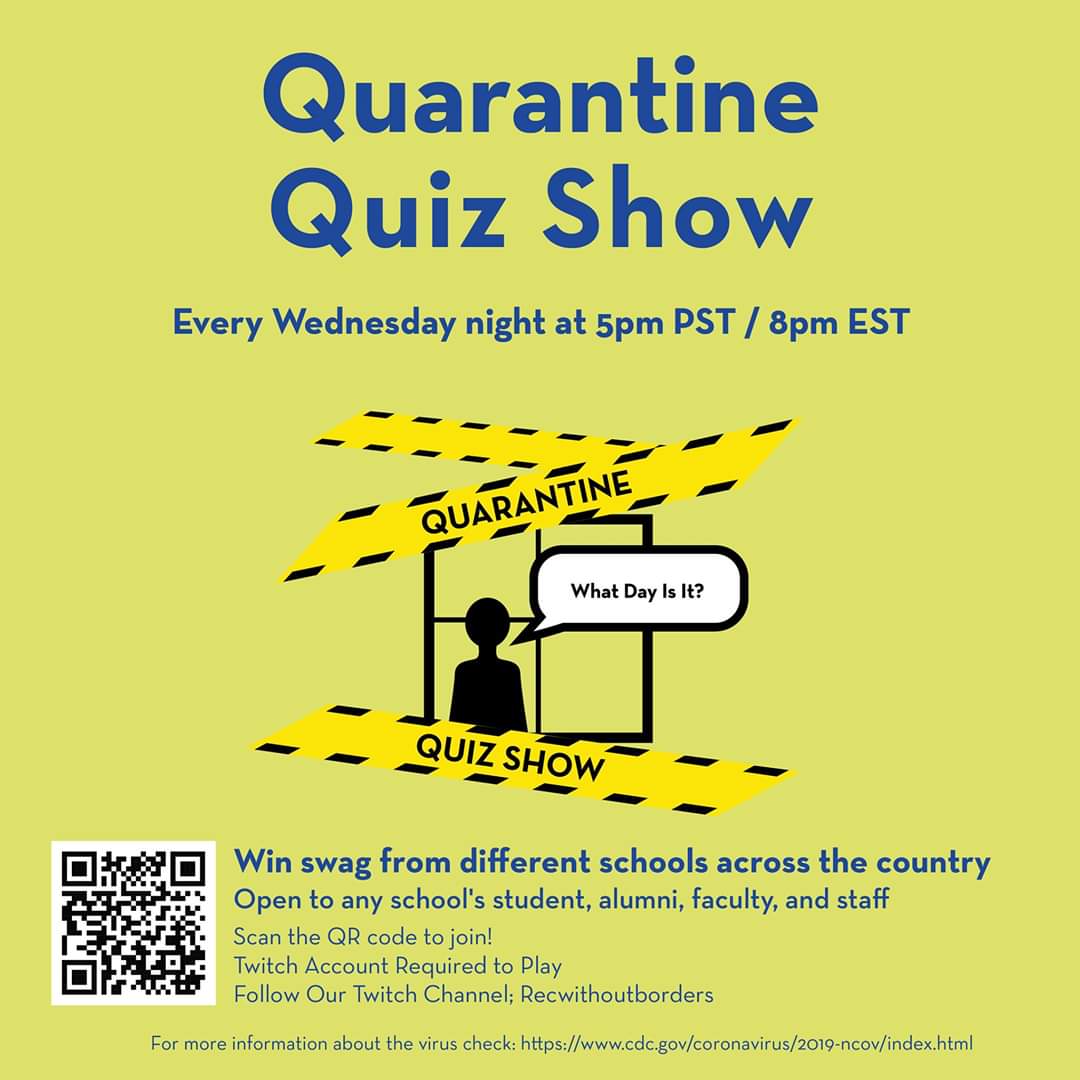 recwithoutbord1's tweet photo. HAPPY THREE MONTHS! We are at Week 12 of the #QuarantineQuizShow! 

Drop in on Wednesday, 8pm EST for another exciting night of trivia!

TRIVIA TIME! In what state do they celebrate the summer solstice with a game of midnight baseball? https://t.co/4SG6gojf8g