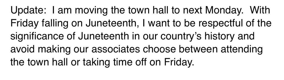 This is what an excellent client looks like.  #JUNETEENTH2020