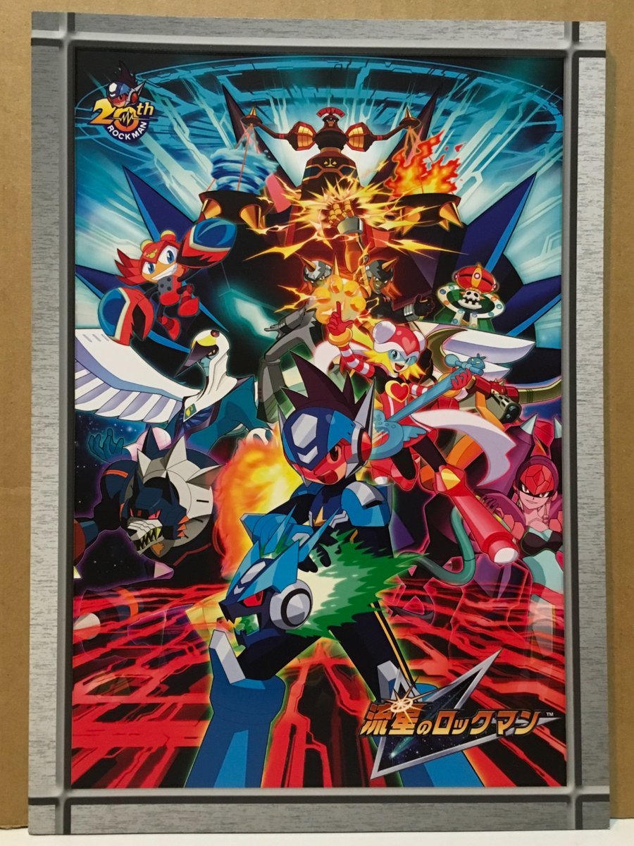 NerdHoarder's tweet photo. Mega Man Star Force Notebook Not for sale Shooting Star Rockman 20th Anniversary Capcom https://t.co/3lFGm5lgL5
#megaman #starforce #videogamepromo https://t.co/0Cxut4RyqH
