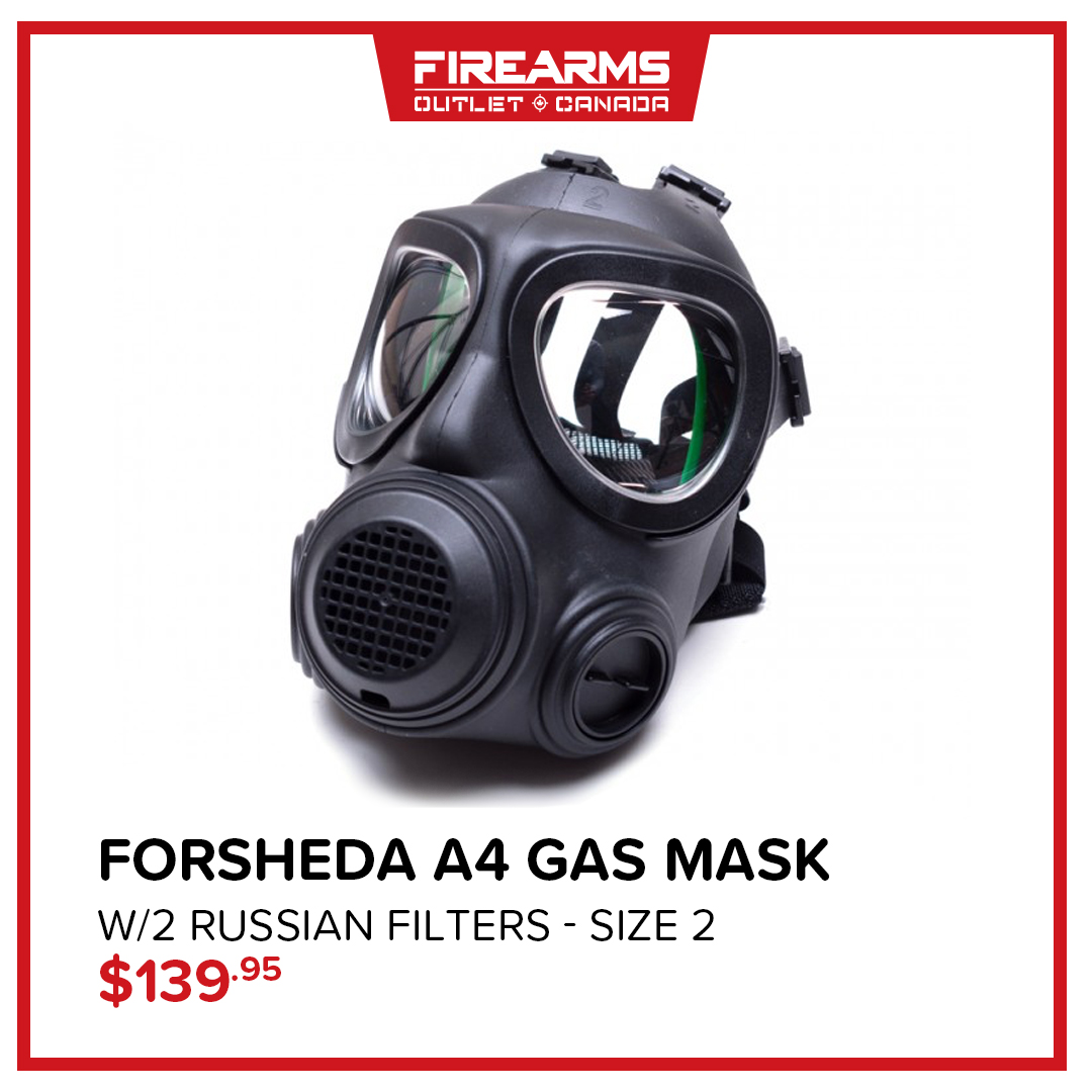 Firearmsoutletcanada Forsheda Gas Mask W 2 Russian Filters Restocked Link T Co Uoklttnbsf