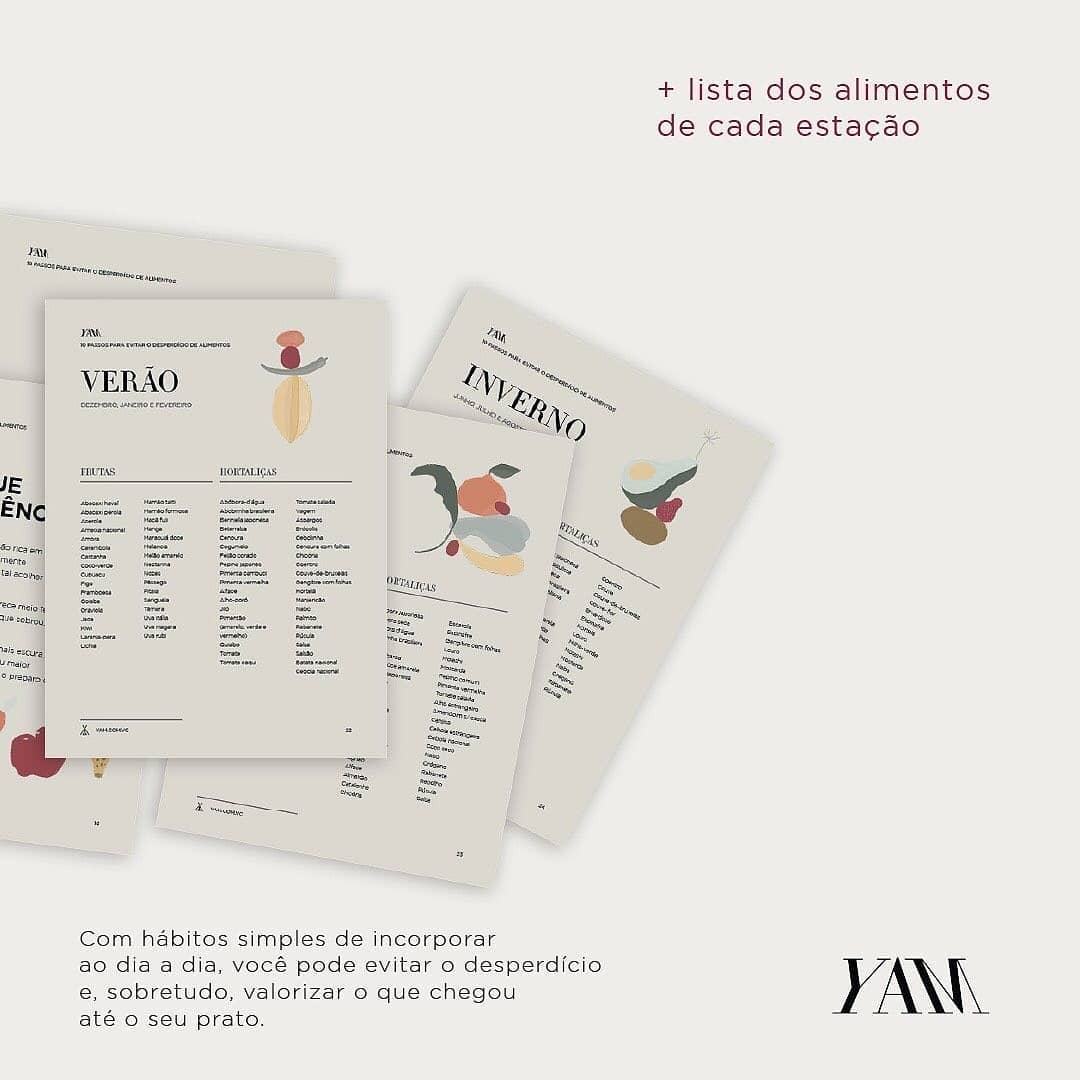 Dividido em 10 passos, este guia prático elaborado por YAM em parceria com <a href="/comidainvisivel/">@comidainvisivel</a>,vai ajudá-lo a se organizar do momento em que planeja as compras até a hora de desligar o fogão e se perguntar:O que posso fazer com as sobras? 
Para mais, acesse: bit.ly/10passosparaev…