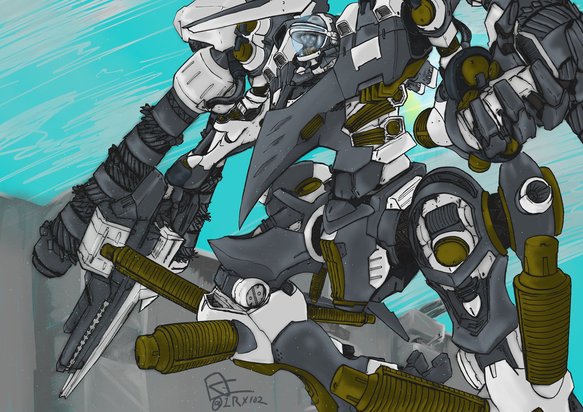 P寸 Skeb募集中 On Twitter Orca No 8 トーティエント ネクストac グレイグルーム 極限にpa性能を引き上げた軽量2脚で試作段階のaaアンプと高性能aa搭載obを利用しコジマ爆発で辺り一帯を吹き飛ばす事に特化したネクスト その威力 範囲共に申し分なく元カラード1桁