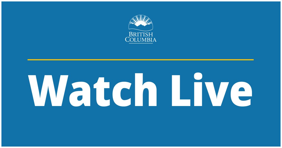 BCGovNews's tweet image. Minister of Mental Health &amp;amp; Addictions Judy Darcy and representatives from Foundry for an announcement at 10 AM PDT.

Watch live on
Twitter: @BCGovNews
Facebook: facebook.com/BCProvincialGo…
YouTube: youtube.com/user/Provinceo…