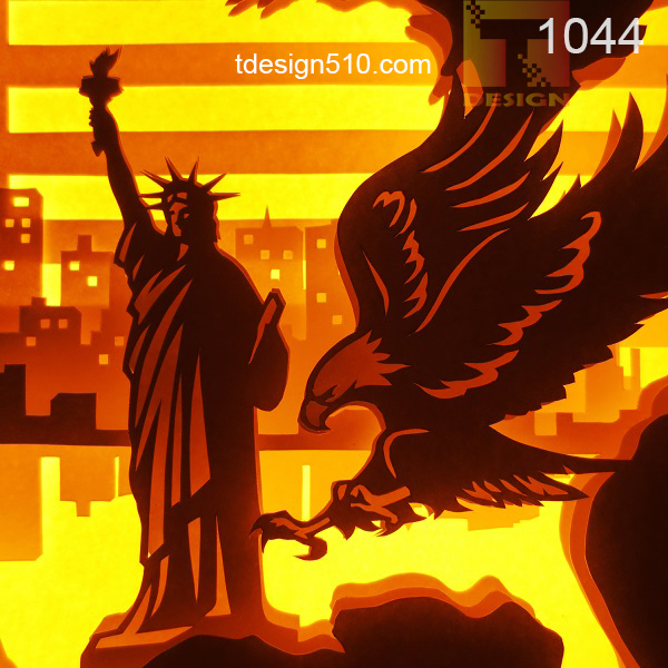 Tdesign68777021's tweet photo. New York City paper cut light box
File &amp; Instruction: https://t.co/UFsh3hwnku
Paper cutting, led template pattern night light #DIY #papercut #lightbox #papercutlightbox #shadowbox #3dlightbox #papercraft #handmade
#tdesign #tdesign510 #StatueofLiberty #NewYork #UnitedStates https://t.co/kdV9fyohWS