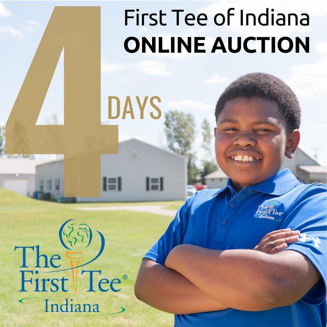 IndianaGolf's tweet photo. EXCITING NEWS!  First Tee of Indiana is hosting an online auction! Going LIVE Friday, June 19th at 11 a.m. and open through Friday, June 26th at 11 a.m.  All proceeds directly support First Tee of Indiana: https://t.co/62UWRaT1fU https://t.co/7CZtQy9oz9