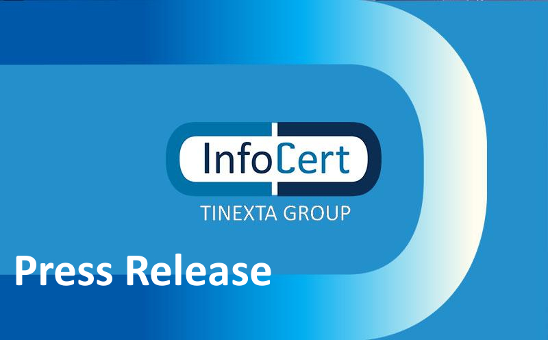 Tinexta infocert (@infocert_it) on Twitter photo We are proud to announce that InfoCert has been accredited by the <a href="/GLEIF/">Global Legal Entity Identifier Foundation (GLEIF)</a> as Local Operating Unit to issue LEI codes, unique alphanumeric identifiers for certify the identity of legal entities operating in financial markets. Read more on bit.ly/3e45lkM
#DigitalTrust We are proud to announce that InfoCert has been accredited by the <a href="/GLEIF/">Global Legal Entity Identifier Foundation (GLEIF)</a> as Local Operating Unit to issue LEI codes, unique alphanumeric identifiers for certify the identity of legal entities operating in financial markets. Read more on bit.ly/3e45lkM
#DigitalTrust