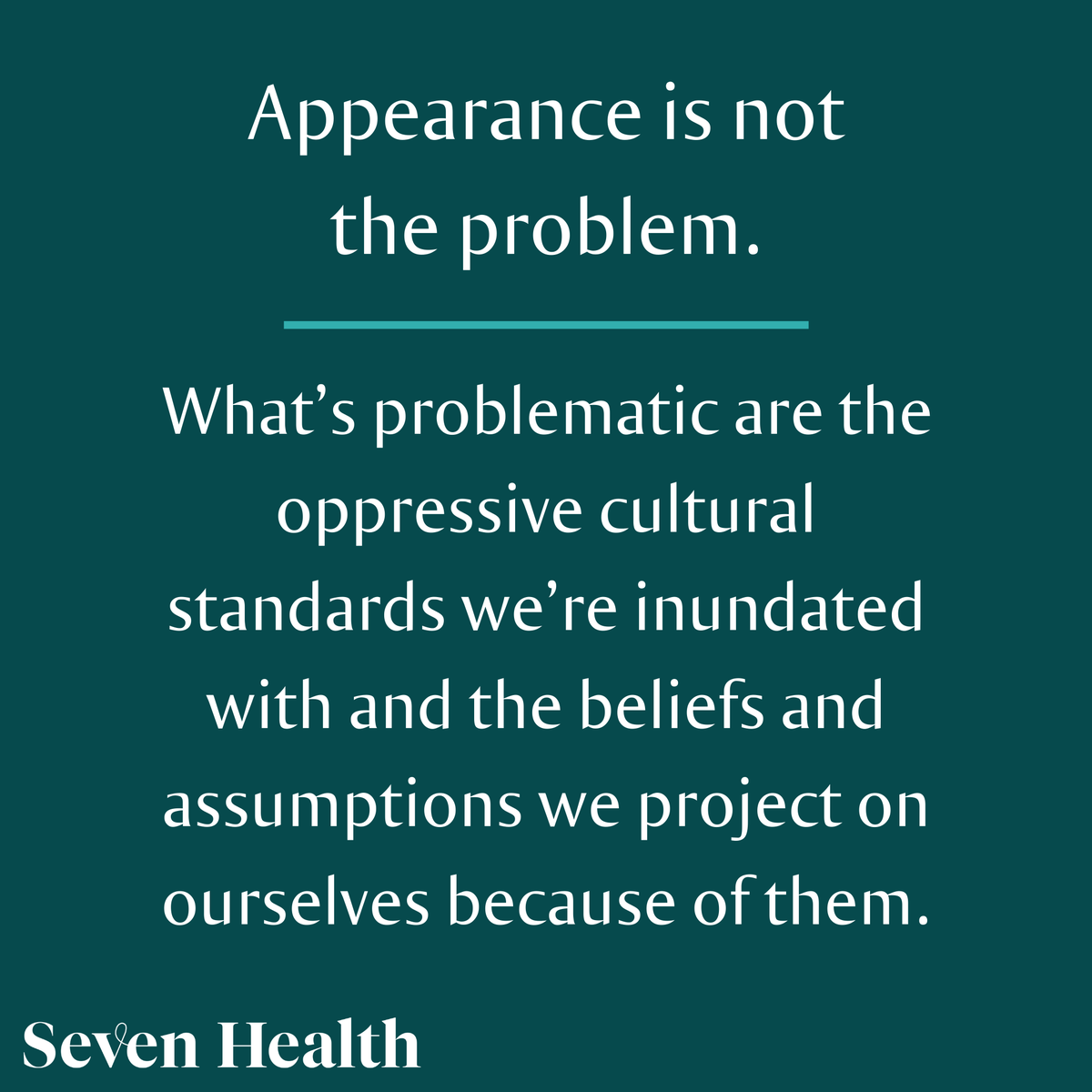 7Health's tweet image. Today on the blog, Lu helps you work through your body image struggles with 5 helpful tips for accepting yourself just as you are – check it out here: buff.ly/3e7mTfN

#edrecovery #bodyimage #recovery #edwarrior #haes #intuitiveeating #mentalhealth #mentalhealthtips