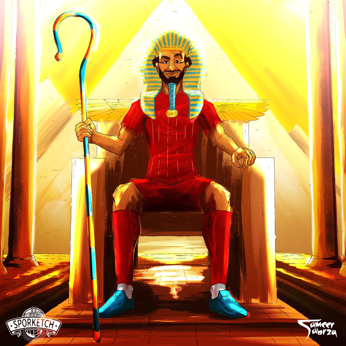 sporketch_main's tweet photo. Happy birthday @MoSalah 

#Salah #MoSalah #LFC #YNWA #egyptianking #sporketch #sameeraburezeq https://t.co/BuMFi7fMVV