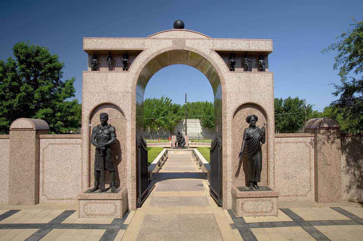 #66: Dallas (Part 3)The Dallas Freedmens cemetery is one of the largest in the country & it was originally established in 1869. The above remnants of the original cemetery were destroyed after the construction of the Central Expressway