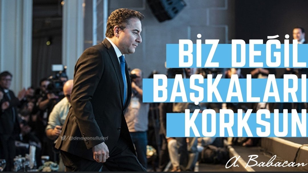 Demokrasi ve Atılım Partisi Avcılar (DEVA Partisi) tweet media