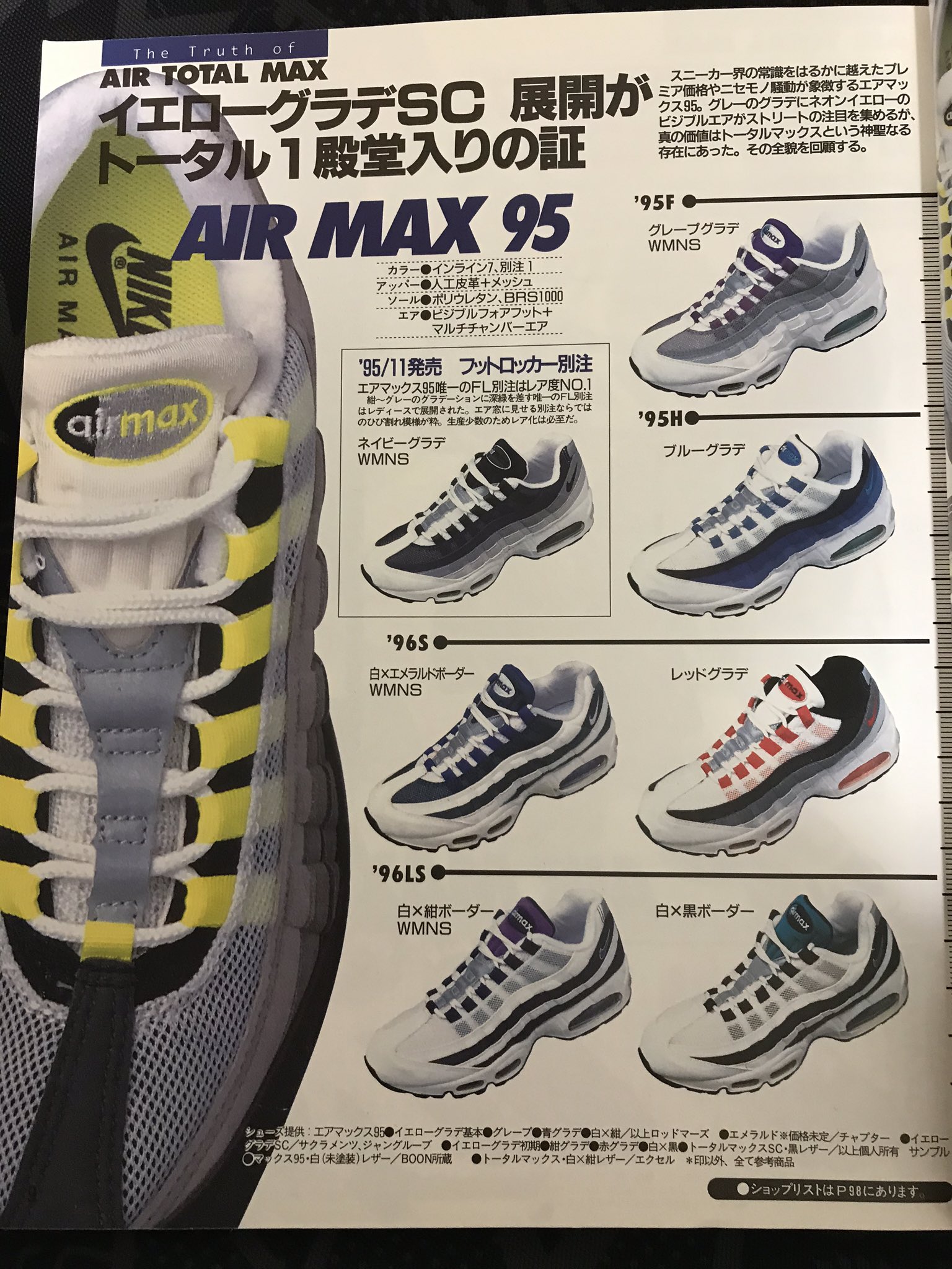 AIR MAX 95 FL別注 エア マックス 95 フットロッカー別注 お得な情報