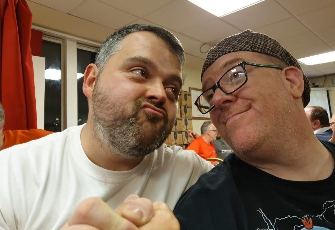 Momentum. For todays  #AFriendaDay it's  @barrelagedleeds!Met Gareth a few times now & he's one of those people you get on with instantly. Which is the ultimate sign of a good person.Loved his company at  @EastWestFest last year - and he clearly loved the Orval we drank 