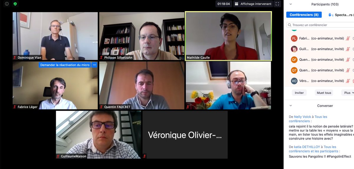 phsilberzahn's tweet photo. "Voir le monde comme un espace de possibles et pas comme un espace de problèmes", la citation-phare du webinaire effectuation d’aujourd’hui. Merci aux témoins et aux participants! https://t.co/rTuVTZ0Ft0