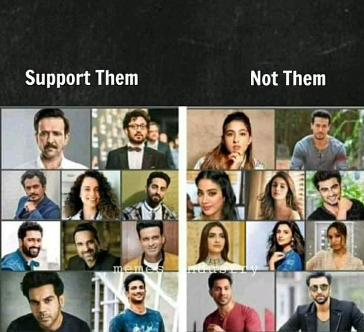 UditKumarNayak1's tweet photo. Support Talent, don't go for name and surname.
Let's take oath situations like #SushantSinghRajput never come again. 😭
#bollywoodblockedsushant https://t.co/QmD2tArlGL
