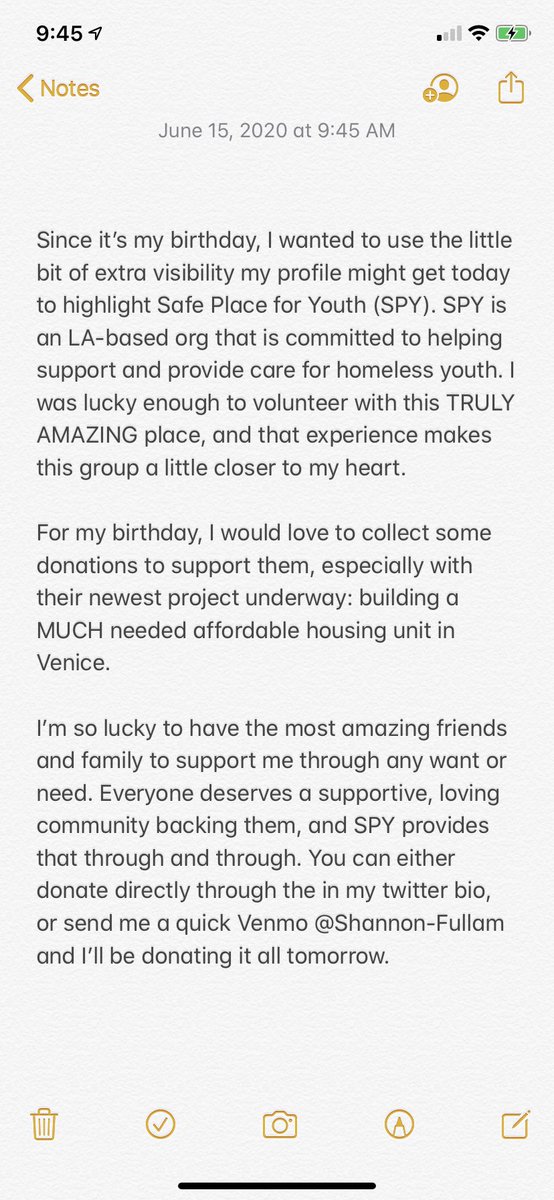 ShannonFullam's tweet photo. For my birthday, I’d love if you can take a moment to read the below 😊❤️ https://t.co/sFKfcgXeLW