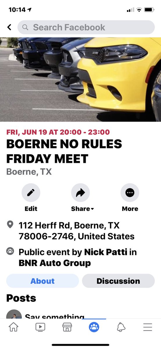 AutoBnr's tweet photo. THIS FRIDAY! Boerne No Rules meet is back and we look forward to seeing you all there! #boernenorules #mustang #charger #challenger #camaro #ford #carshows #carporn #carmeet #COVID #v8 #musclecars #dodge #sti #wrx #carsandcoffee https://t.co/swsP3JjnXv