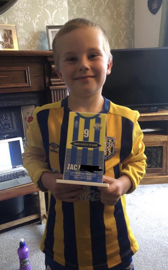 Awards_FC_'s tweet photo. We’ve absolutely loved working with @CottU7s for their End of Season Awards 🏆 💙💛

Wishing you all the best with your safe return to training 🏃‍♂️ 

Drop us a message for your free mock-up 👋

#AwardsFC 🏆 https://t.co/vQBO0xz8fn