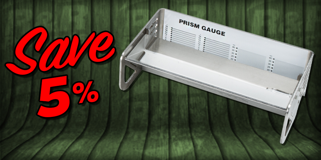 Everyone loves a deal right? SAVE 5% this week and measure turfgrass height of cut, smoothness and quality of cut with R&amp;R's HEIGHT OF CUT PRISM GAUGE 🌱 rrproducts.com/Height-of-Cut-… #groundskeeper #golfcourse #maintenance