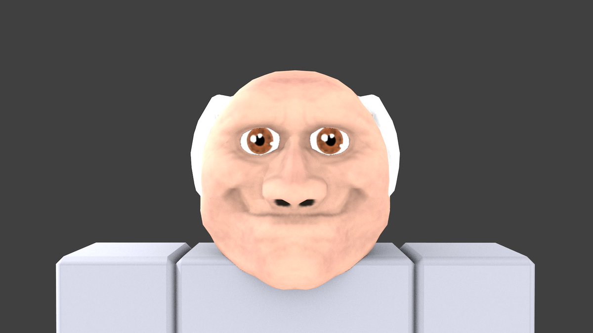 Reverse Polarity On Twitter I Just Want To Know How You Knew What I Looked Like To Be Able To Recreate Me O - roblox old man face