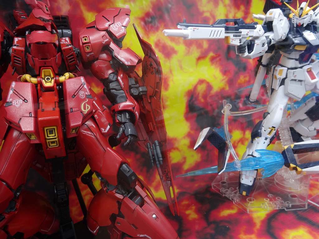 Uzivatel とな Na Twitteru 機動戦士ガンダム ガンプラ Nガンダム サザビー この後は殴り合い必至