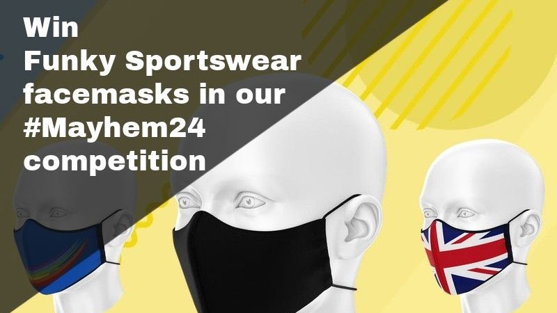 Like it or not, looks as though we could all do with a facemask this summer, so it might as well be a funky one! We have 3 <a href="/funkysportswear/">Funky Sportswear</a> facemasks to win as part of our #Mayhem24 competition.

Full details at shorturl.at/twGW2

#mtb #mountainbike #mtblife