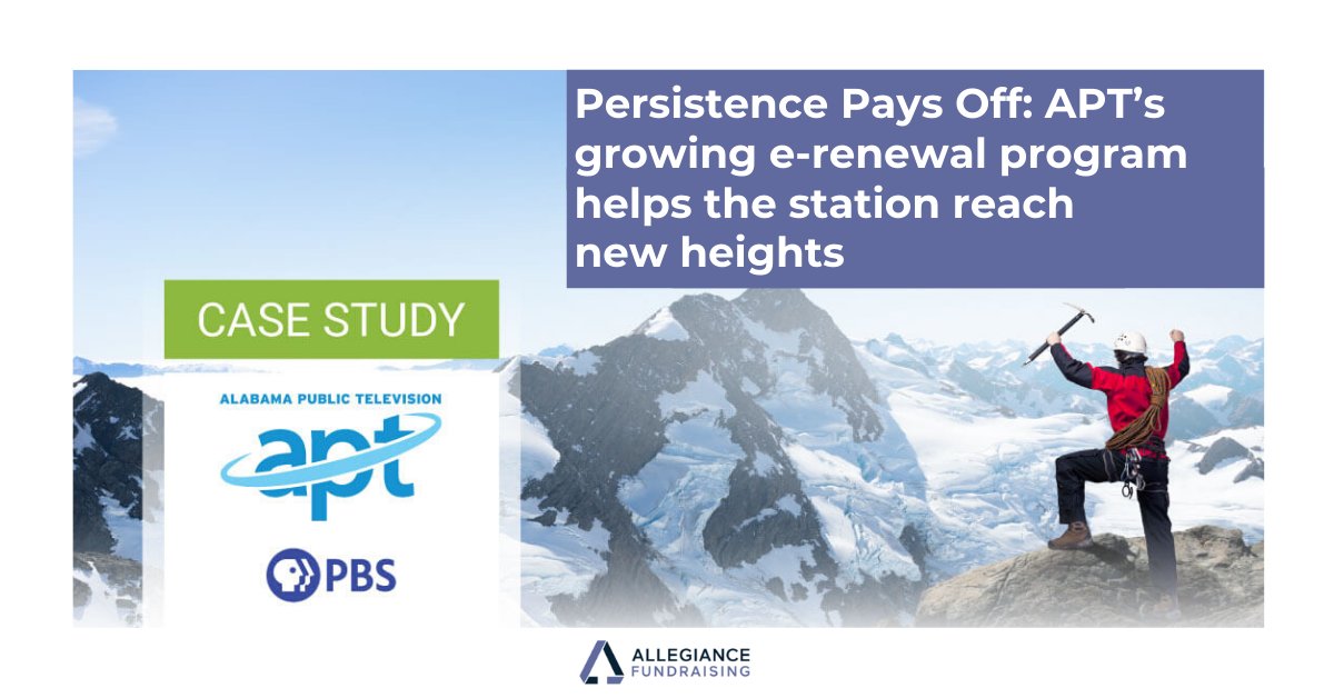 allegiancefrg's tweet image. Discover how APT’s growing #eRenewal program has helped the station reach new heights! #RenewalProgram alleg.co/37oK42u